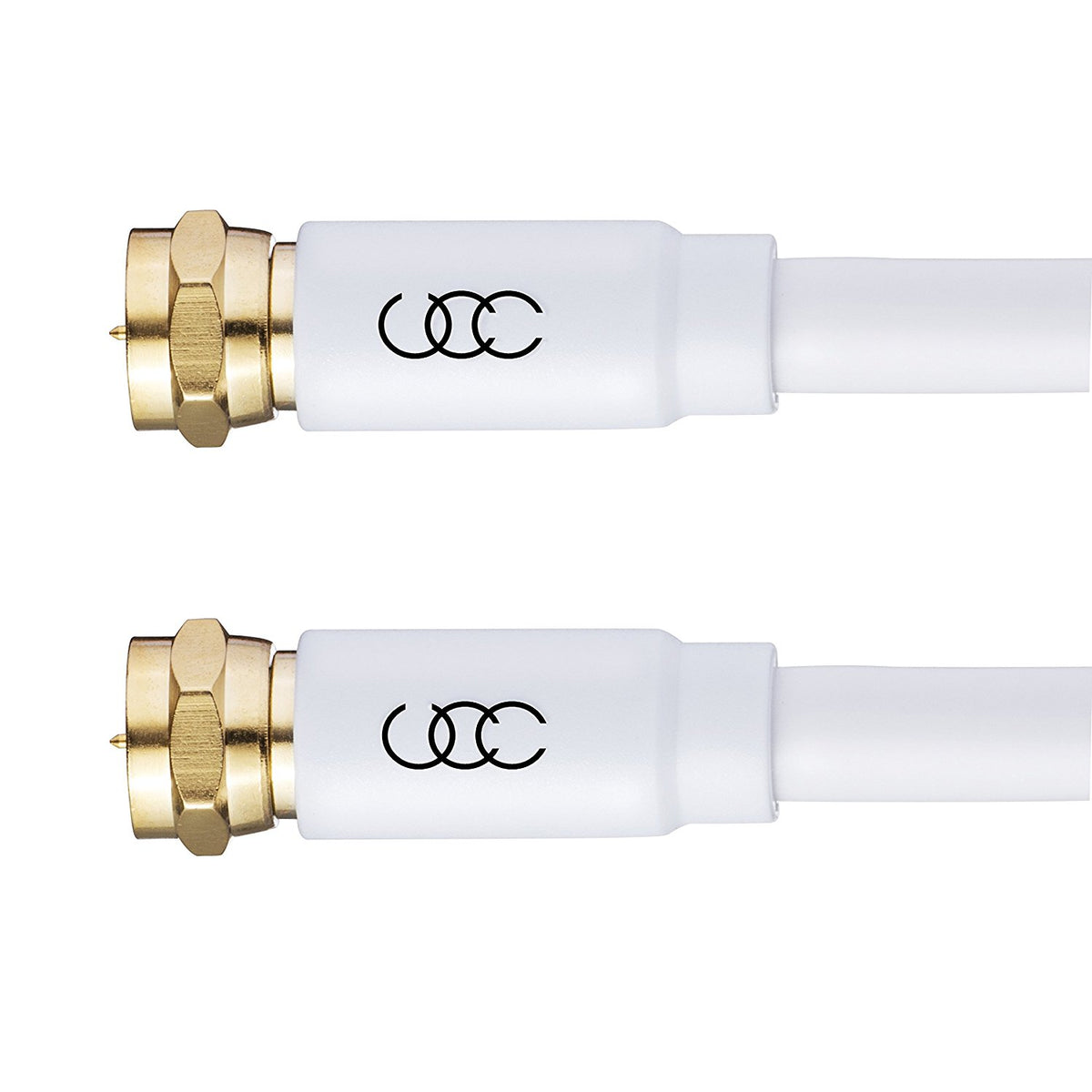 Coaxial Cable Triple Shielded CL3 inWall Rated Gold Plated Connectors