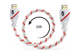 High Speed HDMI Cable With Ethernet, 18Gbps Transfer Rate,1080p Resolution