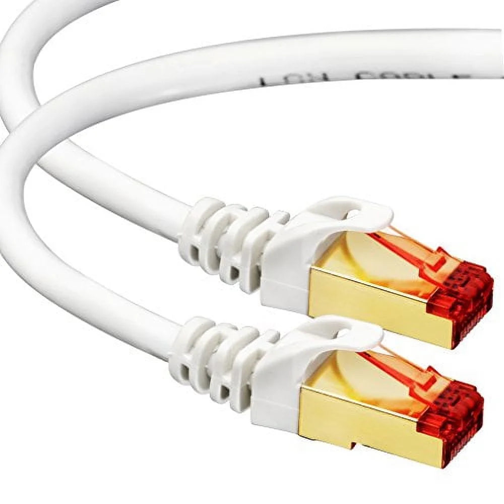 Intellinet Cavo Patch Di Rete Cat.7 S/FTP LSZH 3 Metri - Bianco, RJ45 Maschio-maschio, 600 MHz, 100% Rame