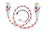 High Speed HDMI Cable With Ethernet, 18Gbps Transfer Rate,1080p Resolution