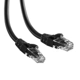 Cat 6 Ethernet Cable 15 Ft 2 Pack, Cat 6 Cable Outdoor&Indoor, High Speed 10Gbps Internet Network Cable, Cat6 Ethernet Patch Cable Long, Computer LAN Cable for Router, Modem, PS4/5 - Blue & Black