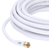 Coaxial Cable Triple Shielded CL3 in-Wall Rated Gold Plated Connectors RG6
