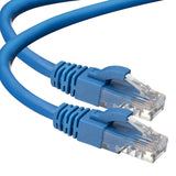 Cat 6 Ethernet Cable 15 Ft 2 Pack, Cat 6 Cable Outdoor&Indoor, High Speed 10Gbps Internet Network Cable, Cat6 Ethernet Patch Cable Long, Computer LAN Cable for Router, Modem, PS4/5 - Blue & Black